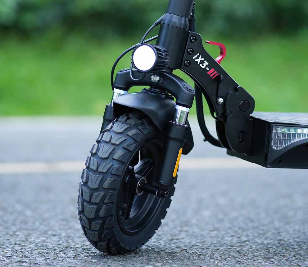 Trotinete iX3 Elétrica - 800W, 60 km de Alcance, Luz LED e ecrã digital. Off-Road
