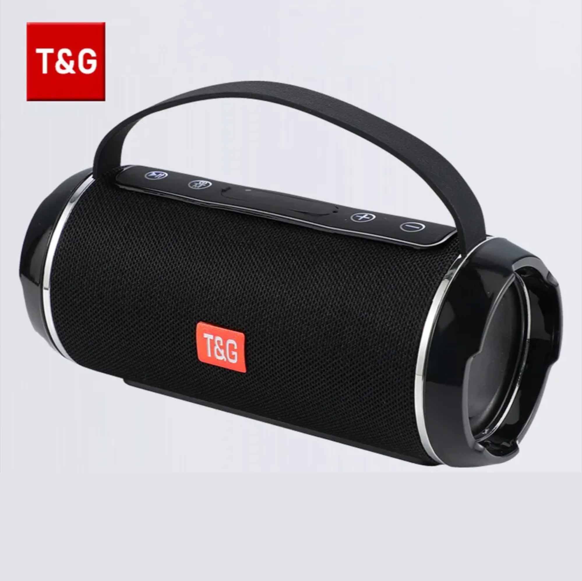 Coluna Bluetooth TG116C Portátil - Subwoofer à Prova De Água, Som Stereo 3D, Chamada Mãos Livres