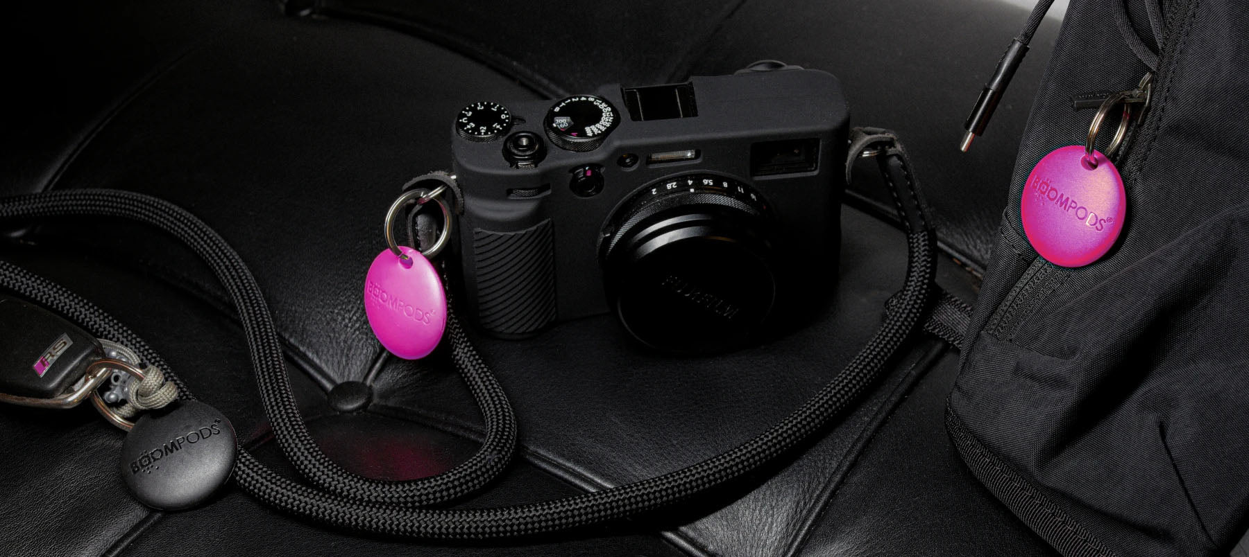 Localizador BOOMTAG – Bluetooth, 94dB, Compatível com Apple Find My