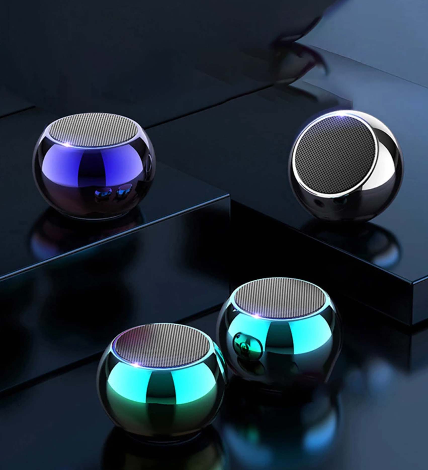 Mini Coluna KEYOUNTON Bluetooth - Hi-Fi Portátil com Subwoofer