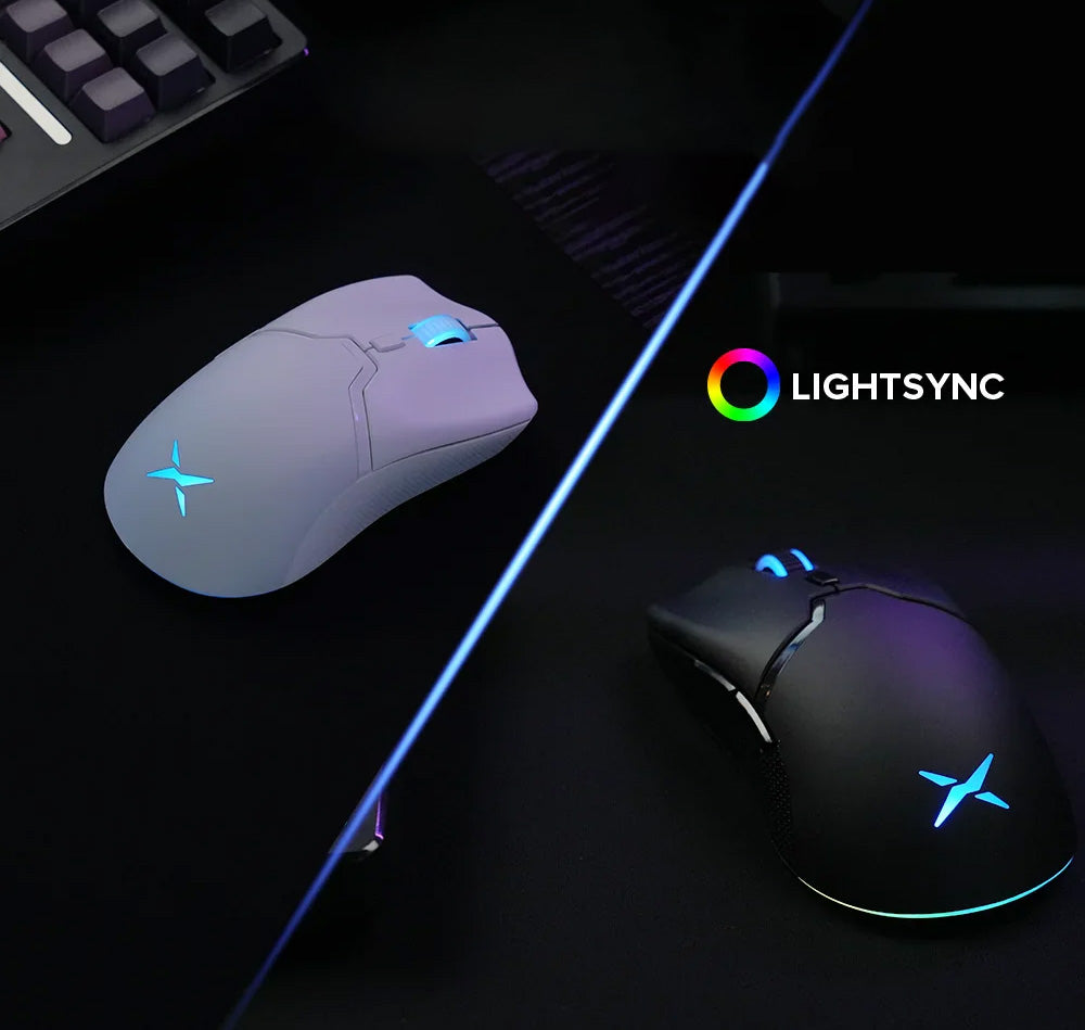 Rato Gaming DELUX M800 – Sem Fios, 26.000 DPI, RGB, Sensor PAW3395