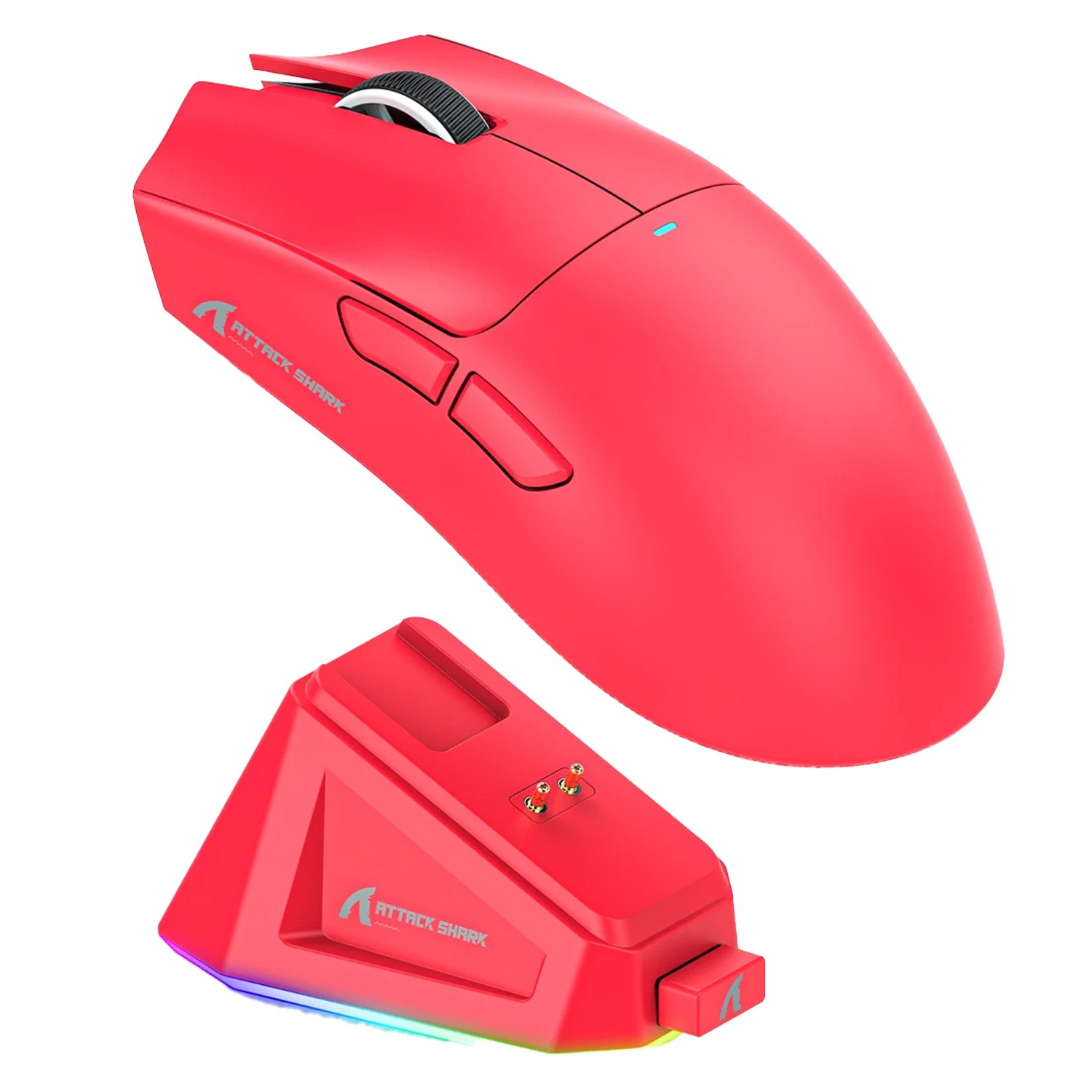 Rato Gaming ATTACK SHARK X11 – Sem Fios, 22.000 DPI, RGB, Base de Carregamento Magnética
