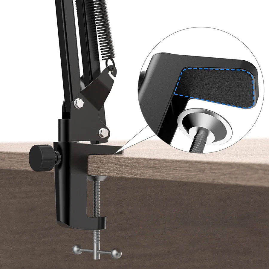 FIFINE CS1 - Braço de Microfone Ajustável, Montagem em Mesa