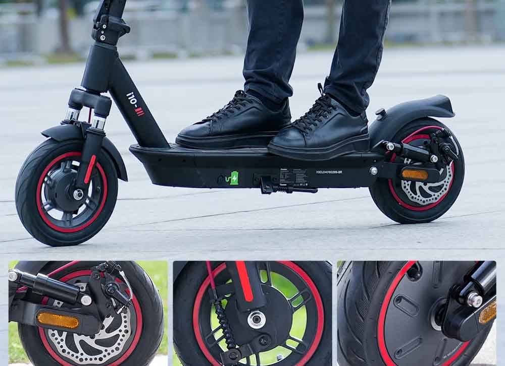 Trotinete i10 Elétrica - 800W, Velocidade máxima até 45 km, Autonomia 45kms