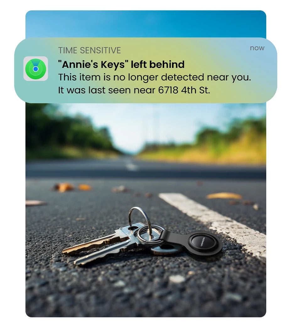 UGREEN Tracker – Localizador para Chaves, Mochila, Bagagem e Animais, Compatível com Apple Find My