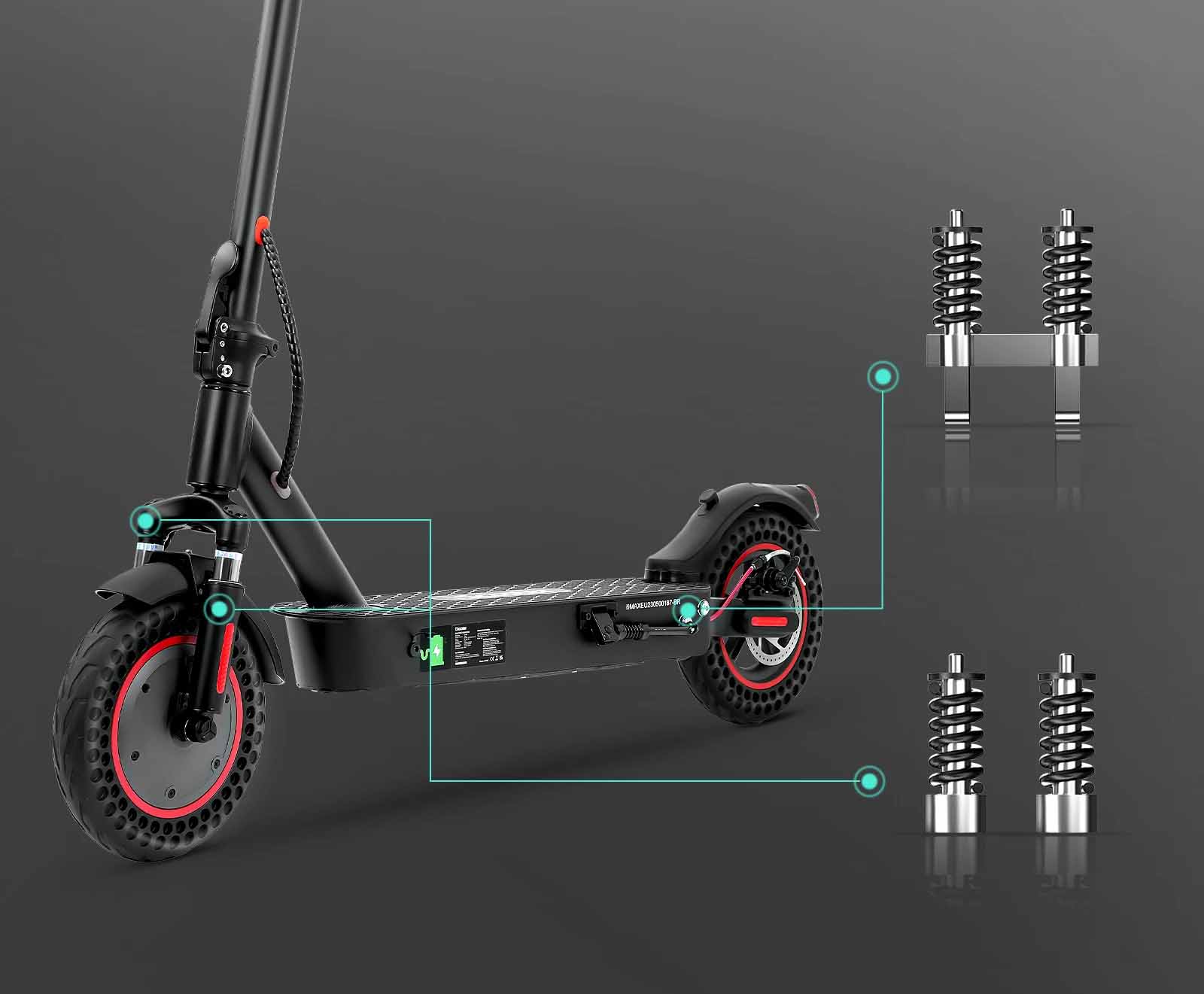 Trotinete I9MAX Elétrica - Para longas Distâncias, 500W, Velocidade Máxima 35 km/h, Alcance Até 40 km