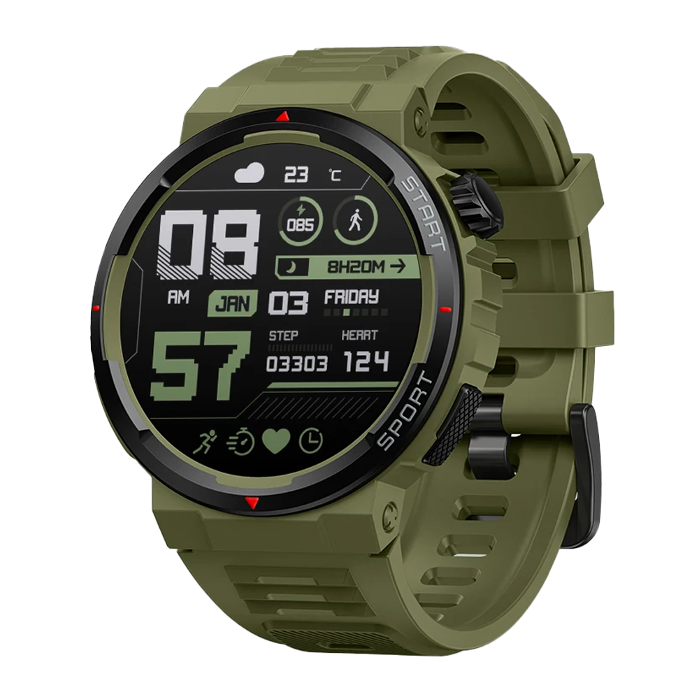 Smartwatch ZEBLAZE Ares 3 Plus – Ecrã AMOLED 1.43