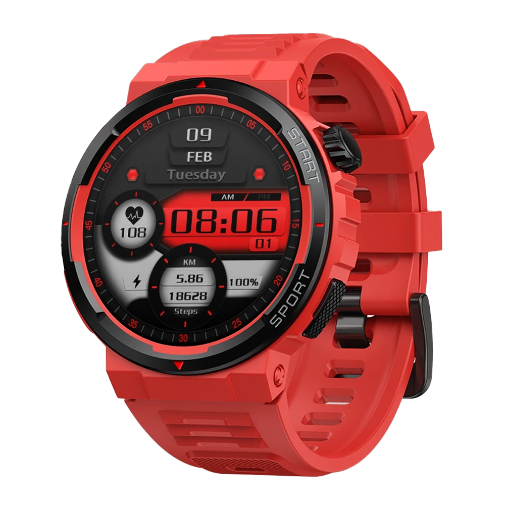 Smartwatch ZEBLAZE Ares 3 Plus – Ecrã AMOLED 1.43