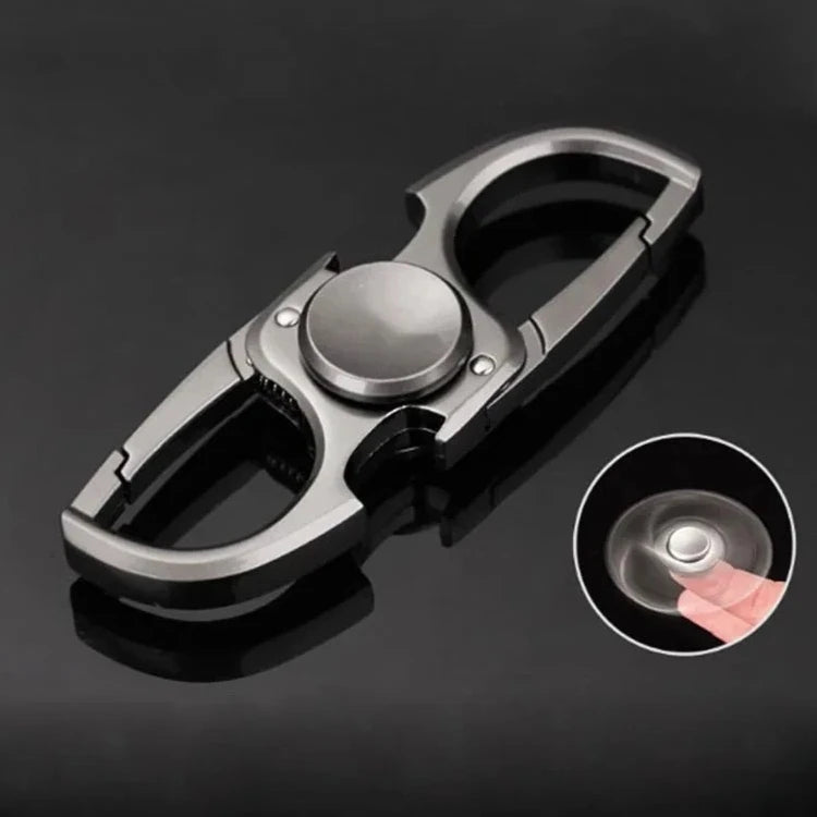 Fidget Spinner Anti-Stress – Metal, Abridor de Garrafas Integrado, Design moderno