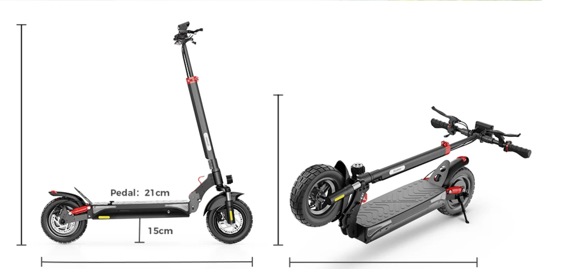 Trotinete iX3 Elétrica - 800W, 60 km de Alcance, Luz LED e ecrã digital. Off-Road