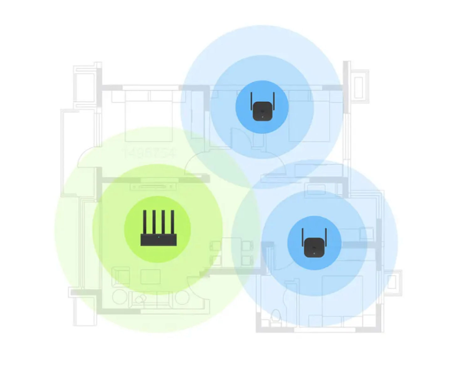 Amplificador Wi-Fi XIAOMI Pro 300M 2.4G - Repetidor, Expansor de Rede