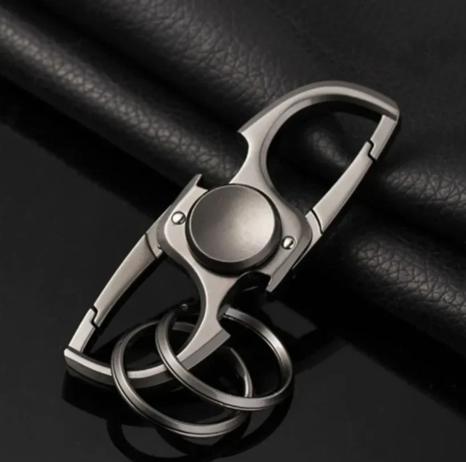 Fidget Spinner Anti-Stress – Metal, Abridor de Garrafas Integrado, Design moderno