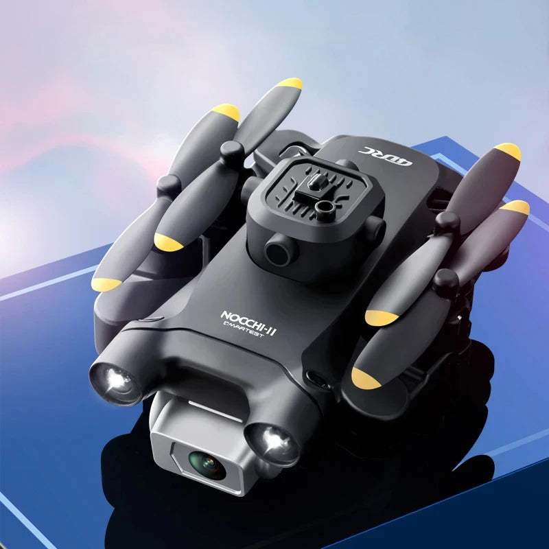 Mini drone 4DRC V30 fechado, pronto para transportar com design moderno