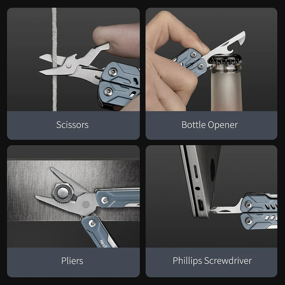 Multi-ferramentas NEXTOOL Mini Sailor 11 em 1 - Portátil