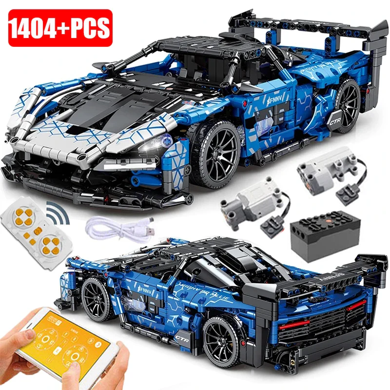 Constrói um McLaren Senna GTR - Nivel avançado, Blocos de Construção, Desafio de Montagem