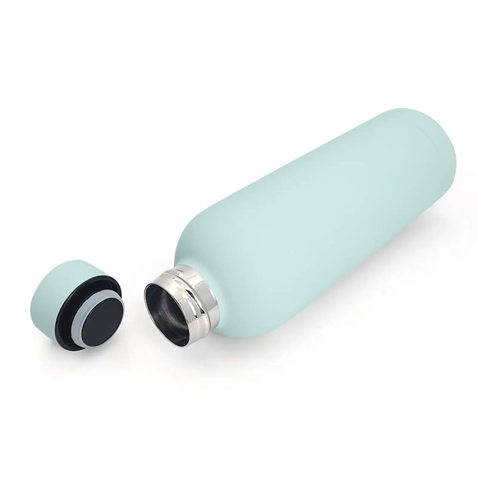 Garrafa Térmica em Aço Inoxidável 500ml – Moderna, Portátil e com Isolamento Térmico