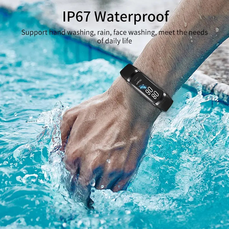 Smartwatch Fitness LIGE – AMOLED, Monitor de Saúde 24h, Modos Desportivos e Ecrã Vibrante