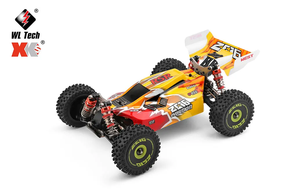 WLtoys 75km/h - Carro RC, 1/14, 4WD, Alta Velocidade
