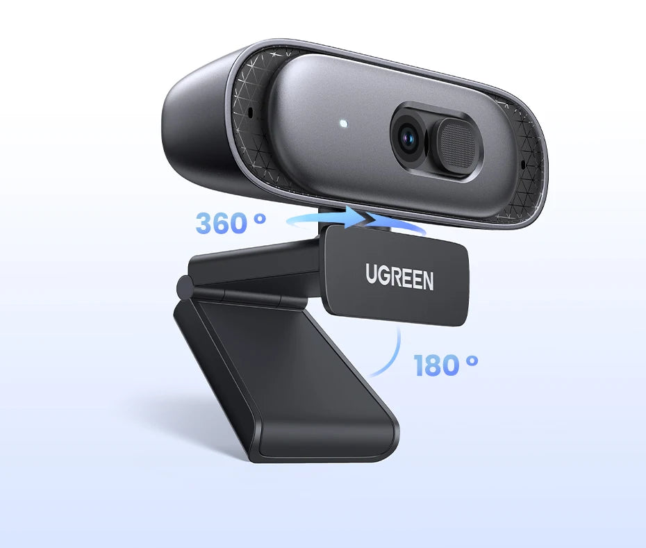 Webcam UGREEN 2K – Para Zoom, Teams, Youtube e Twitch