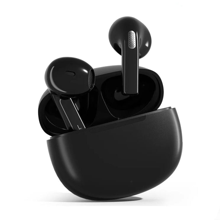 Auriculares QCY T20 TWS pretos com caixa recarregável e microfones ENC integrados