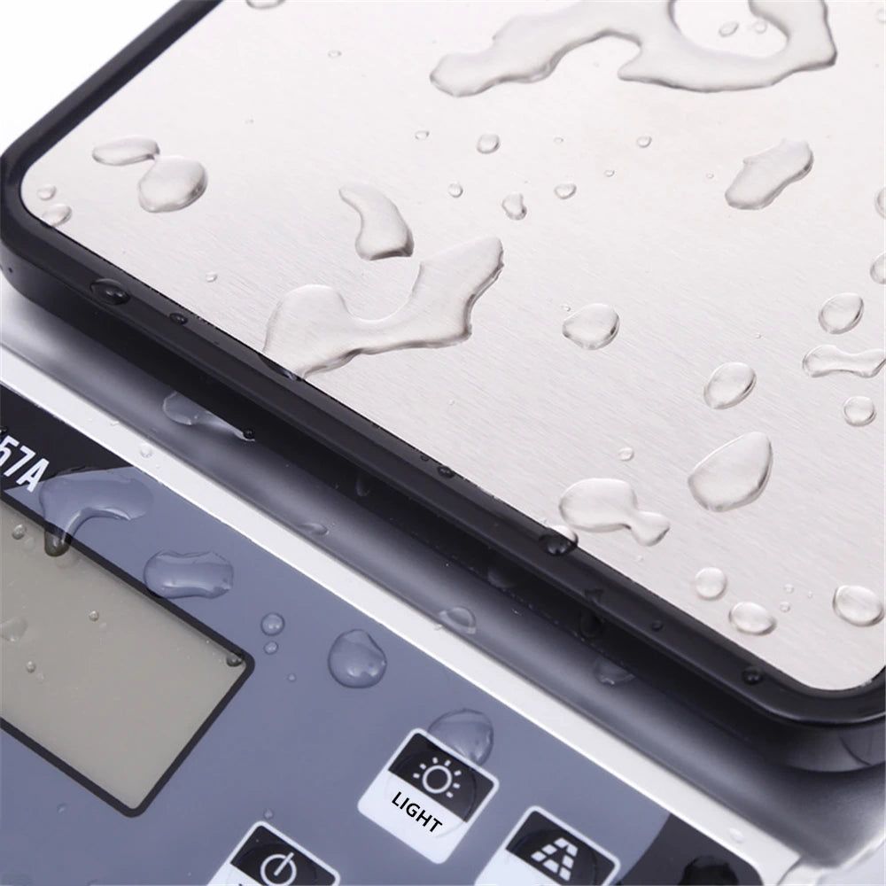Balança de Cozinha Digital com Carregamento USB - Precisão de 1g, Capacidade até 15kg