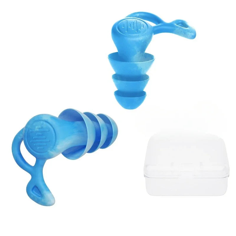 Tampões de Ouvidos em Silicone - Para dormir e estudar melhor