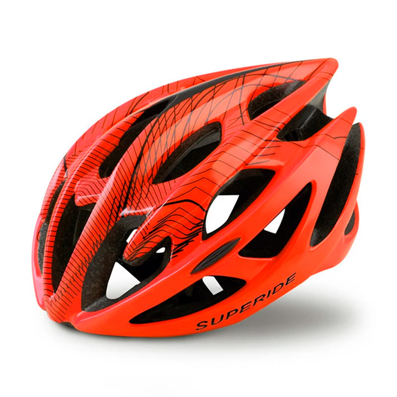 Capacete SUPERIDE – MTB e Estrada, Ultraleve, Ventilado, Forro Lavável