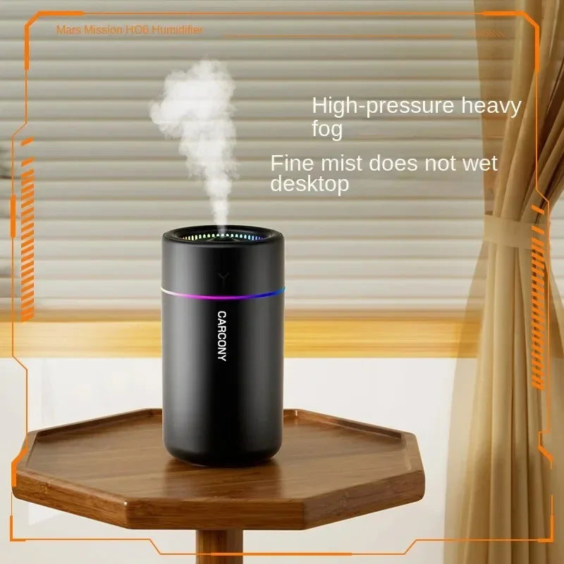 Humidificador de Ar 280ML - Com Luz LED e Aromaterapia