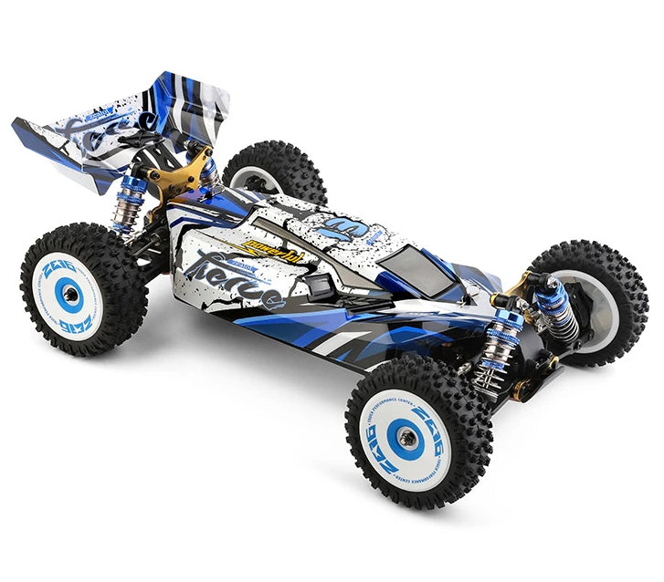 Carro Telecomandado 75KM/H - WLTOYS 124017-V8 – Brushless, 4WD, 1:12 RTR