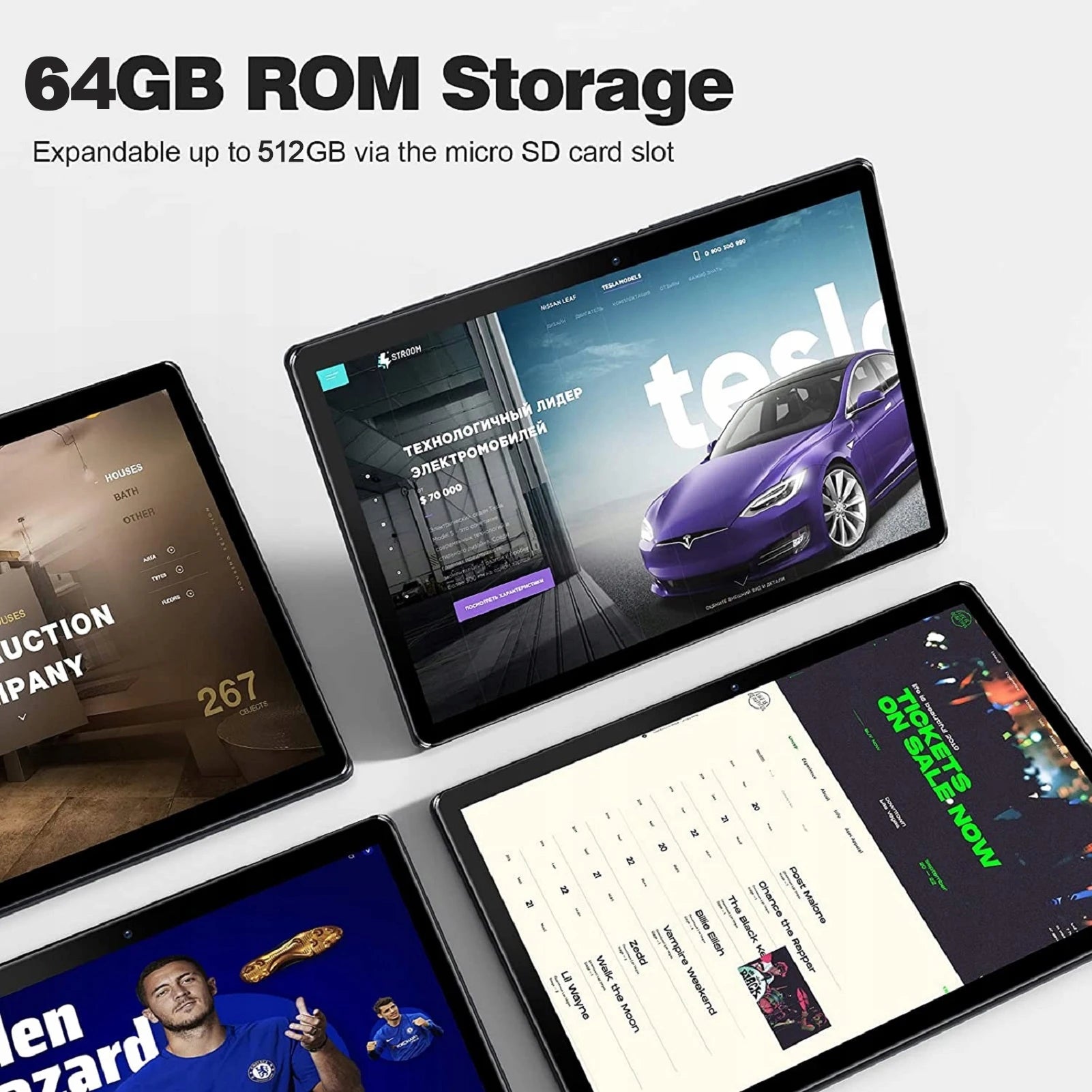 Tablet PRITOM M10 – Android 13, Ecrã de 10 polegadas, 64GB, WIFI, 3G
