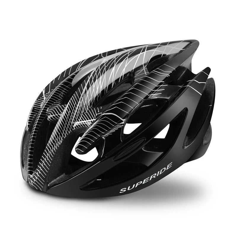 Capacete SUPERIDE – MTB e Estrada, Ultraleve, Ventilado, Forro Lavável