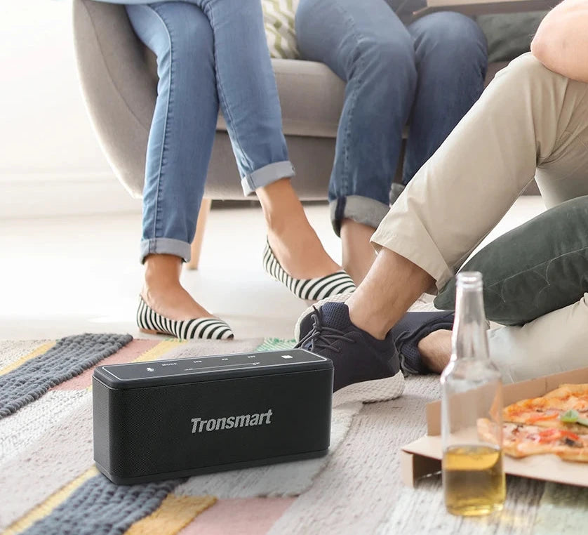 Coluna TRONSMART SoundPulse - Bluetooth Portátil, Controle Touch, Soundbar, 40W, NFC e MicroSD