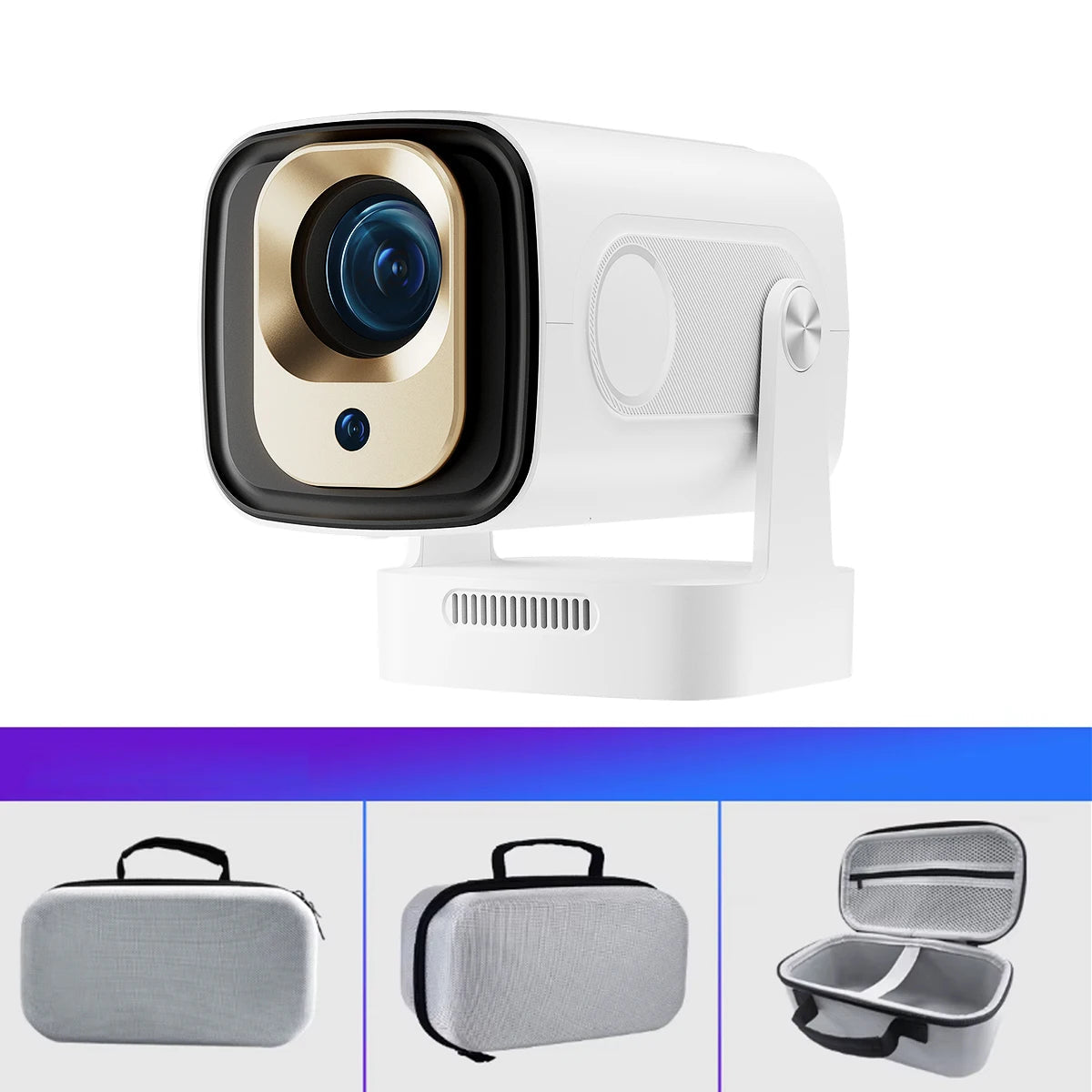 Projetor MAGCUBIC HY310 - Full HD Nativo, Suporte 4K, 330 ANSI, Android 11, Auto Focus, Wi-Fi 6, Bluetooth