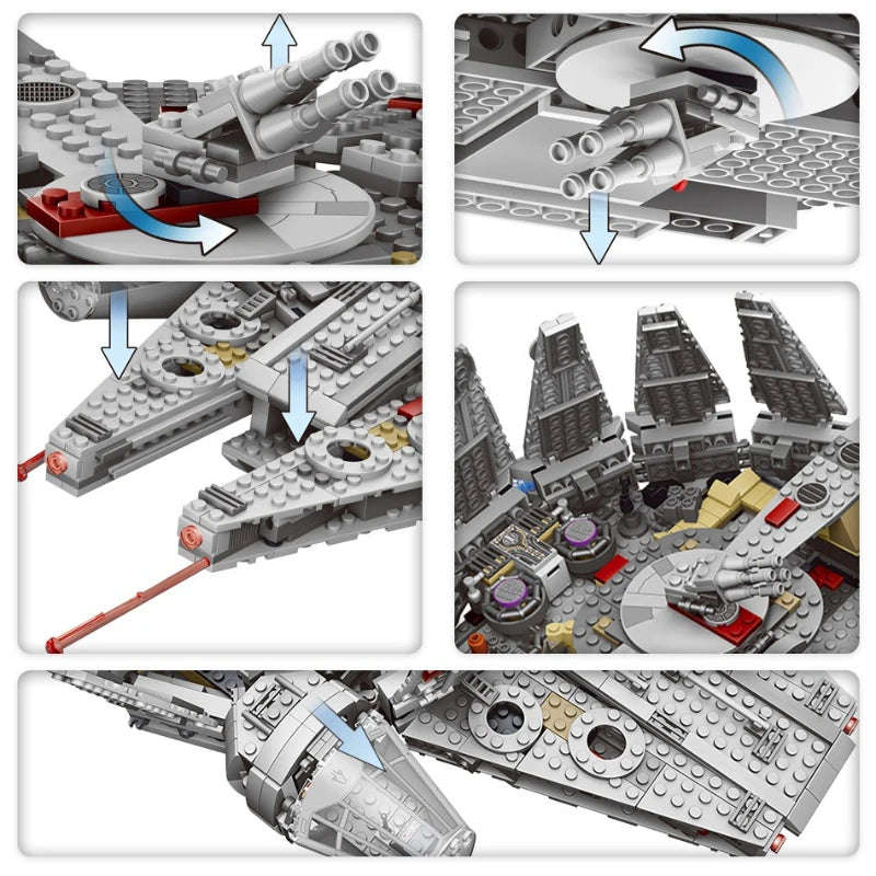 Star Wars Millennium Falcon – Blocos de Construção, Nave espacial