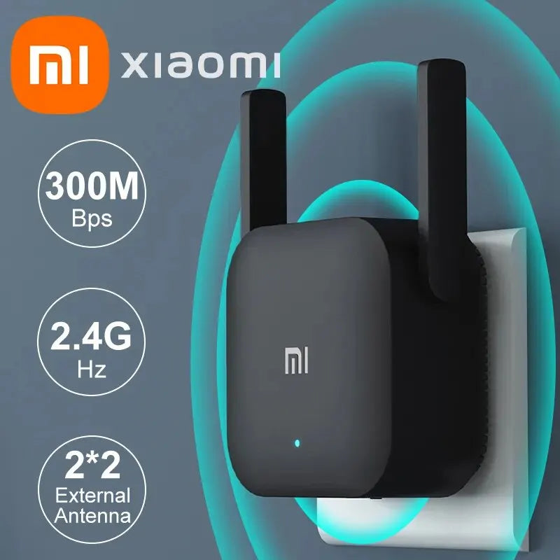 Amplificador Wi-Fi XIAOMI Pro 300M 2.4G - Repetidor, Expansor de Rede