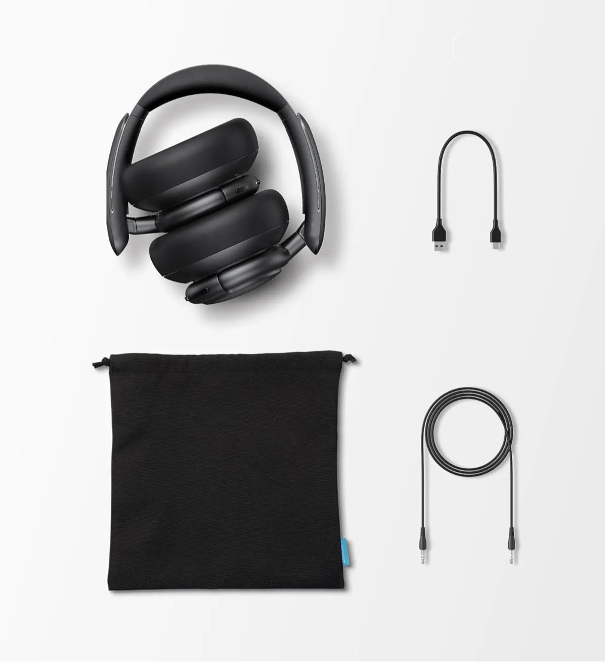 Headphones Anker Soundcore Life Q30 – Sem Fios, Cancelamento de Ruído Ativo, Bluetooth 5.0, Até 50h de Autonomia