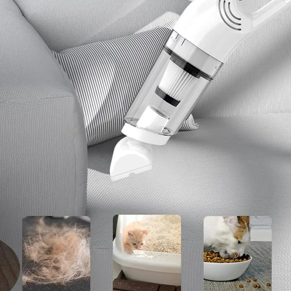 Aspirador Portátil Sem Fios – 10000PA, Aspiração Seca e Húmida, Para Casa e Carro