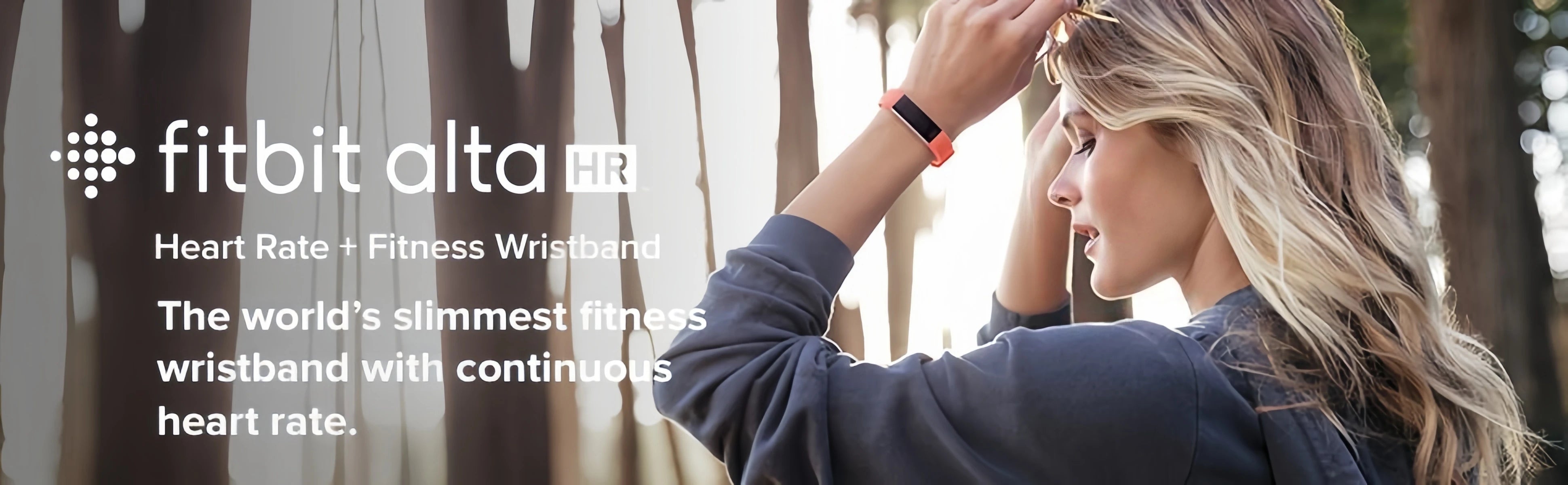 Pulseira Fitness Fitbit Alta HR - Smartwatch Inteligente Desportiva com Monitor Cardíaco, Passos, Calorias, Sono e Alertas