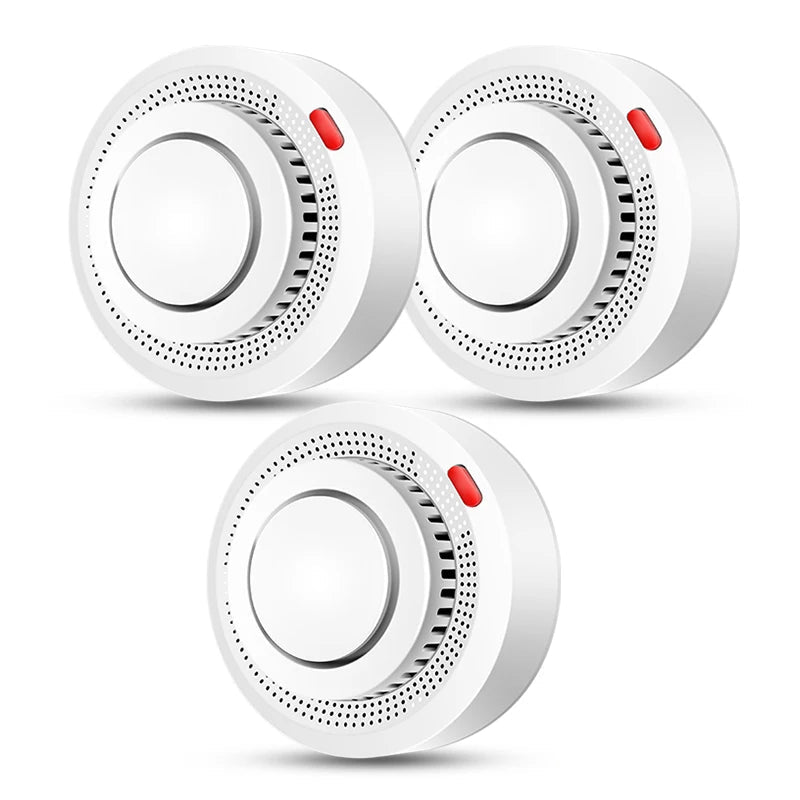 Alarme de Fumo Inteligente TUYA - Compatível com Google Assistant e Alexa, Wi-Fi