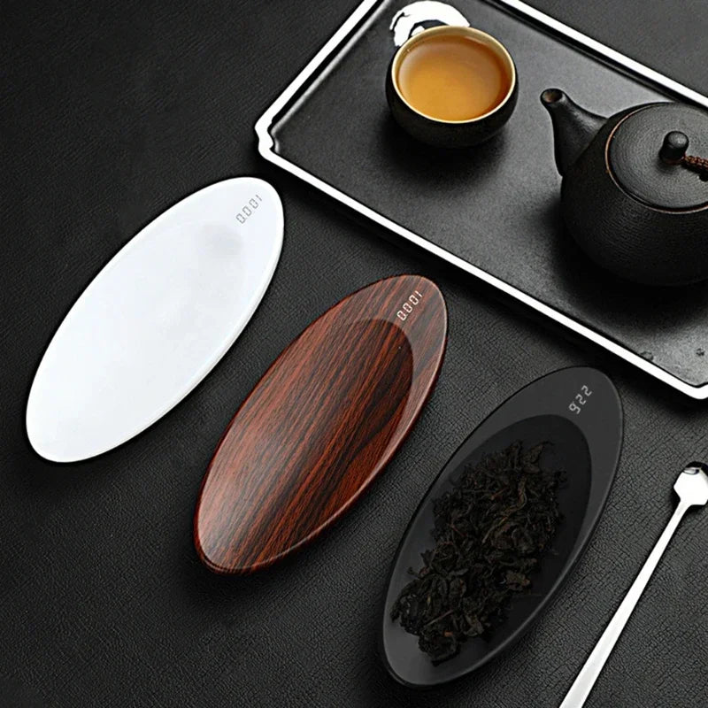 Mini Balança Elegante Digital Portátil - Escala de Precisão para Jóias, Chá e pequenos objetos, 200g/0,1g