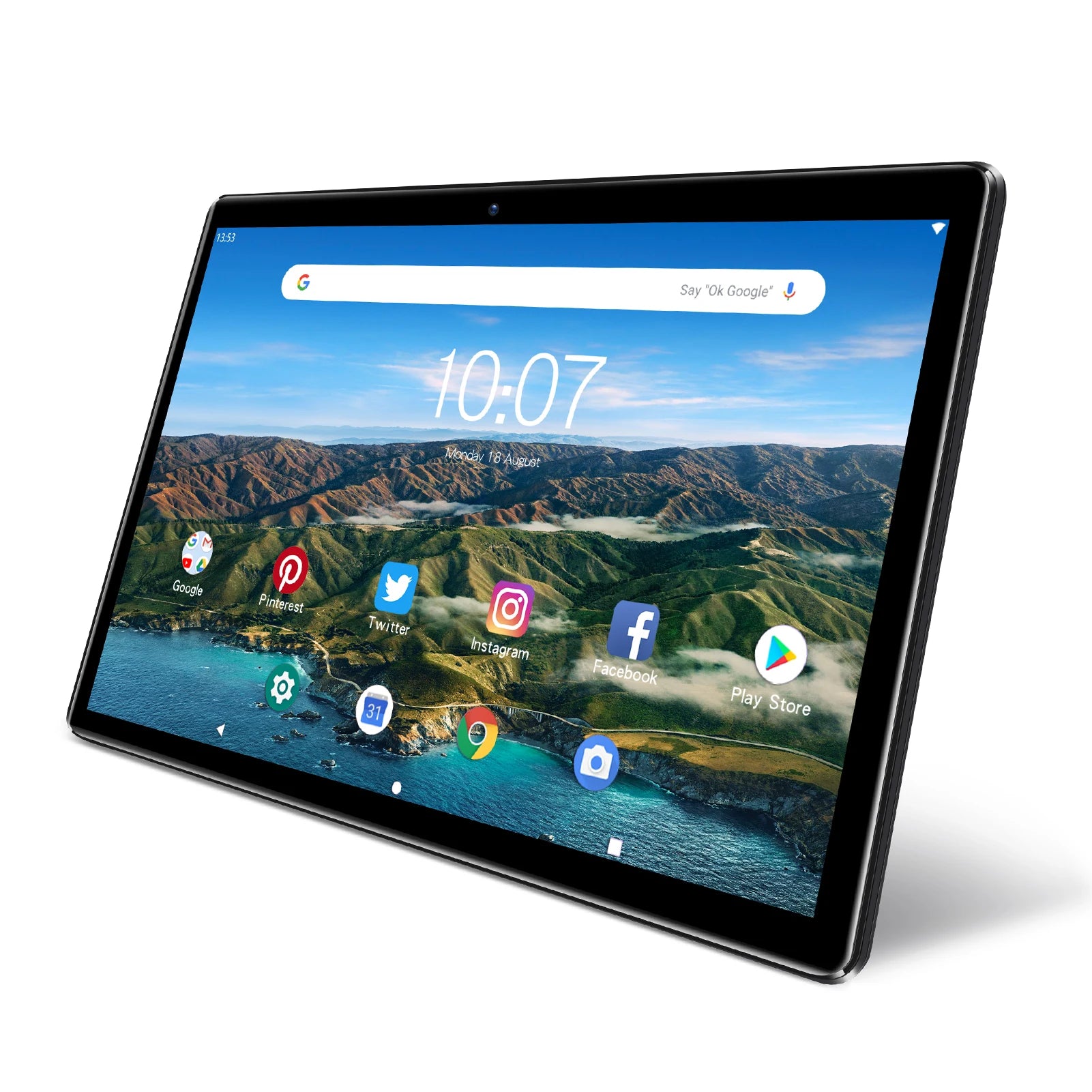 Tablet PRITOM M10 – Android 13, Ecrã de 10 polegadas, 64GB, WIFI, 3G