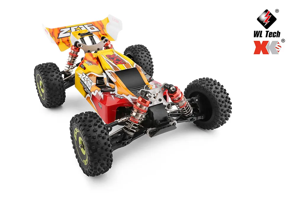 WLtoys 75km/h - Carro RC, 1/14, 4WD, Alta Velocidade