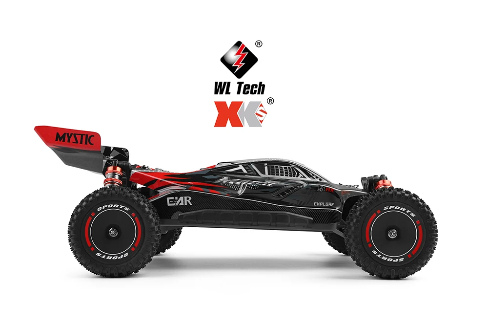 WLtoys 55km/h - Carro RC, 1/12, 4WD, Alta Velocidade