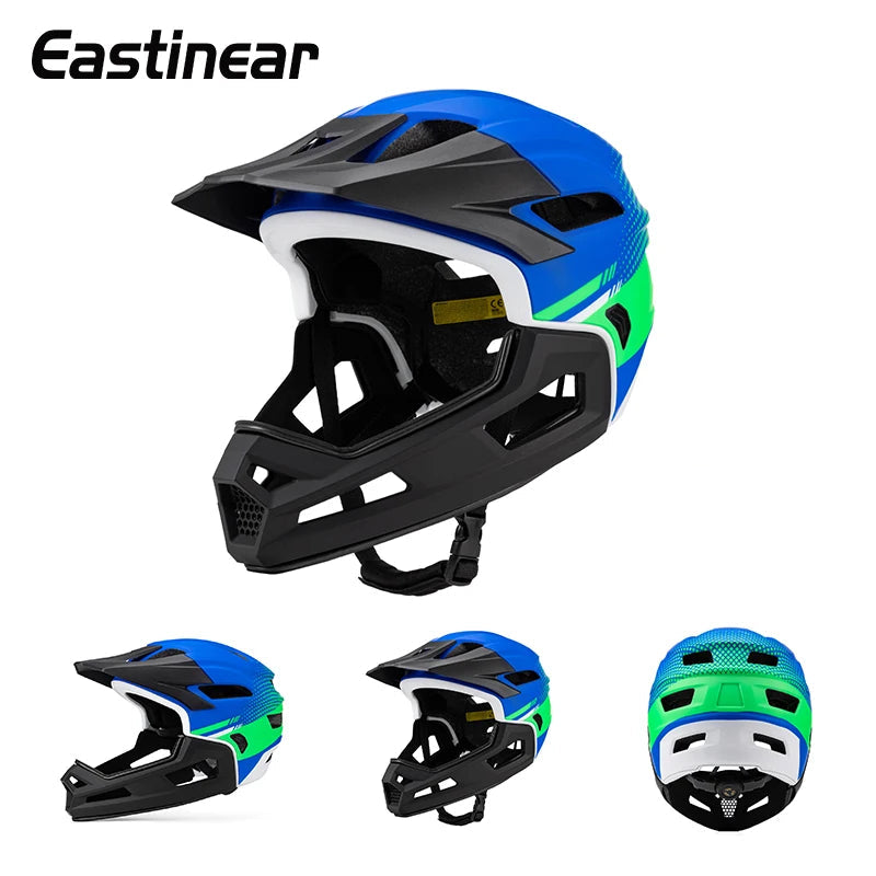 Capacete EASTINEAR HT-009 – Integral, BTT, MTB, Downhill e Enduro, Certificado CE/CPSC