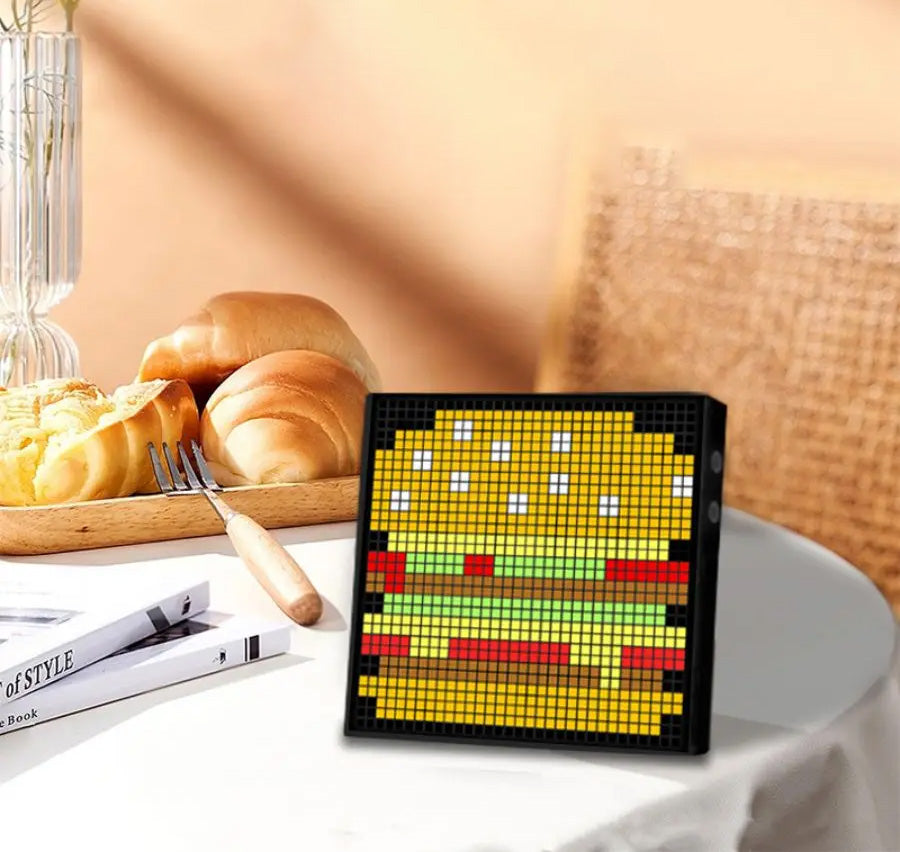 Painel LED Pixel RGB Smart Matrix - Controlo por App, Decoração Gaming
