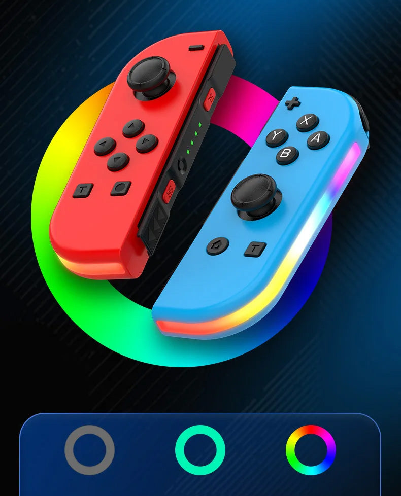 Comando STORM JOY-02 - Para Nintendo Switch, Iluminação RGB