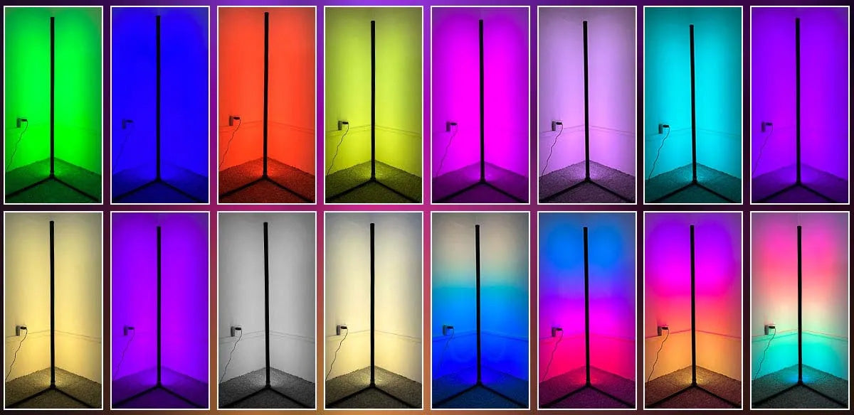 Barra LED RGB TUYA - Luz 160cm, Inteligente com Controlo por Voz e Comando