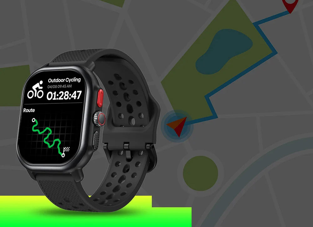 Smartwatch ZEBLAZE Beyond 3 Pro - AMOLED, GPS, STRAVA, Monitorização Completa de Saúde e Tracking Desportivo