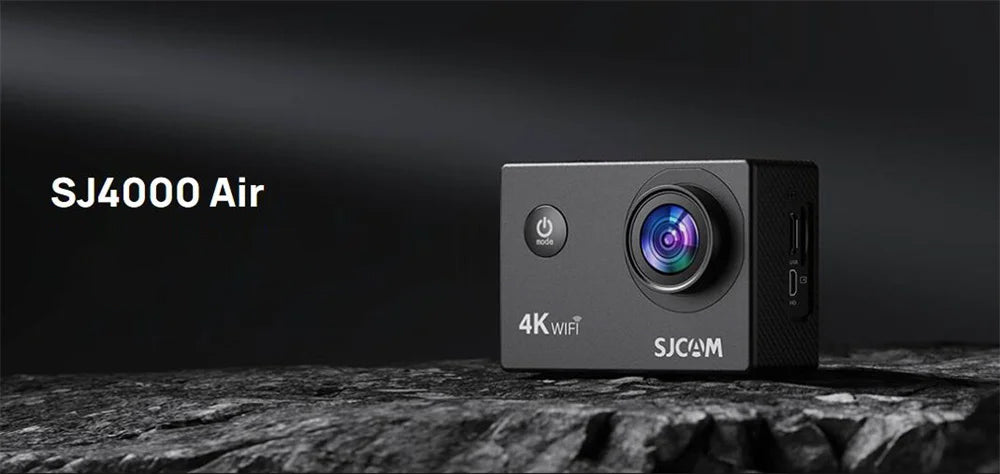 Câmara SJCAM SJ4000 Air - 4K, WiFi, Resistente à Água, Grande Angular