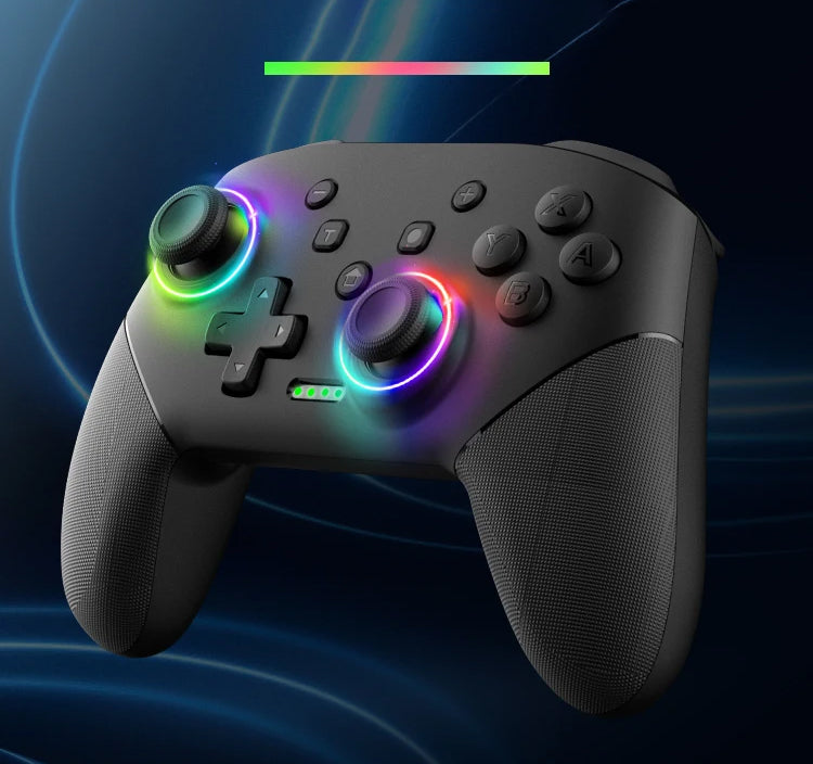 Comando DATA FROG Wireless - Para Nintendo Switch OLED/Lite, Turbo Programável, Bluetooth